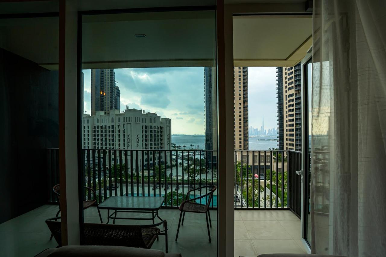 3Br Haven With Burj Views By Magnoliasvhr Aparthotel Dubai Exterior foto