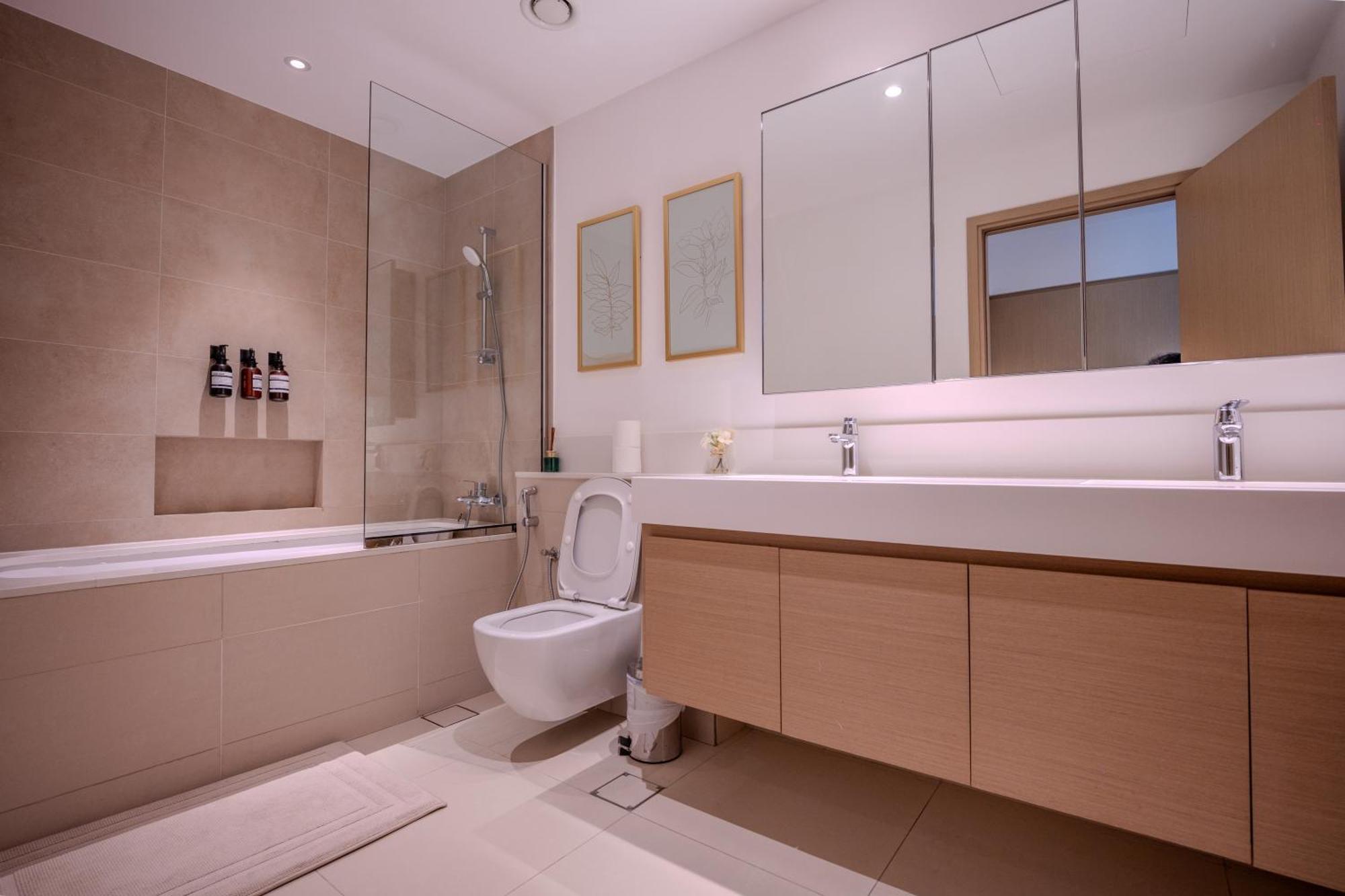 3Br Haven With Burj Views By Magnoliasvhr Aparthotel Dubai Exterior foto