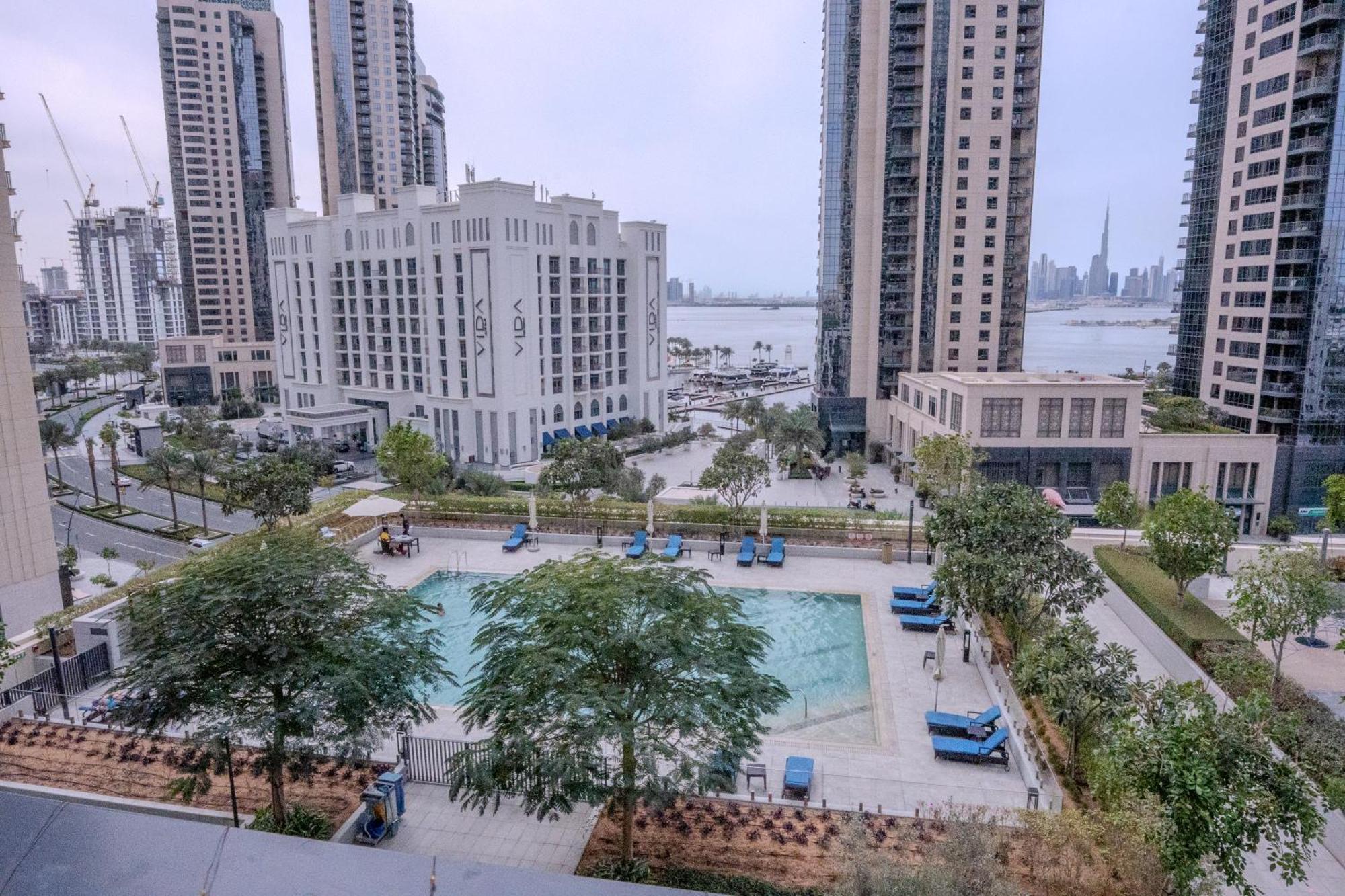 3Br Haven With Burj Views By Magnoliasvhr Aparthotel Dubai Exterior foto