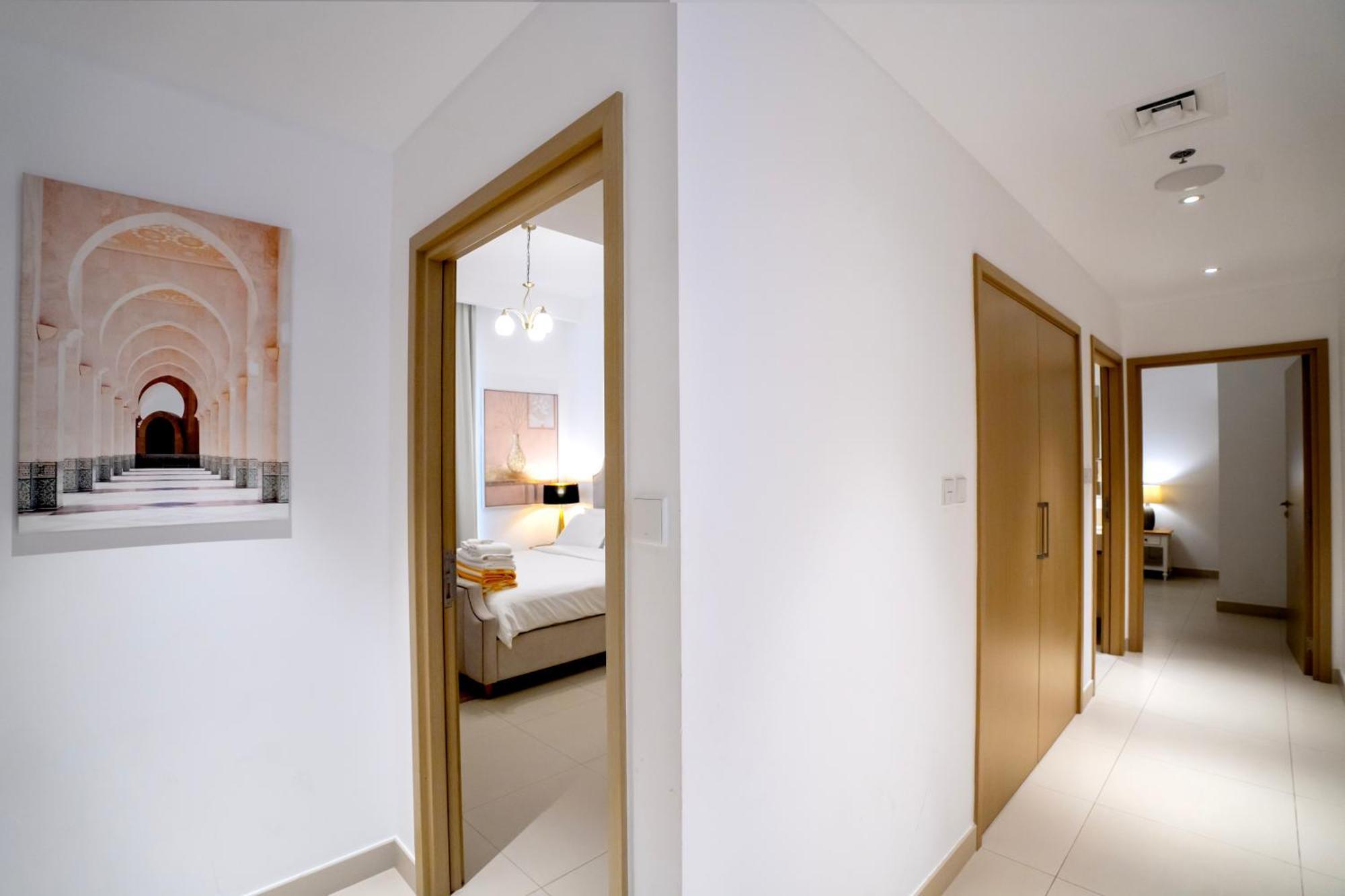 3Br Haven With Burj Views By Magnoliasvhr Aparthotel Dubai Exterior foto