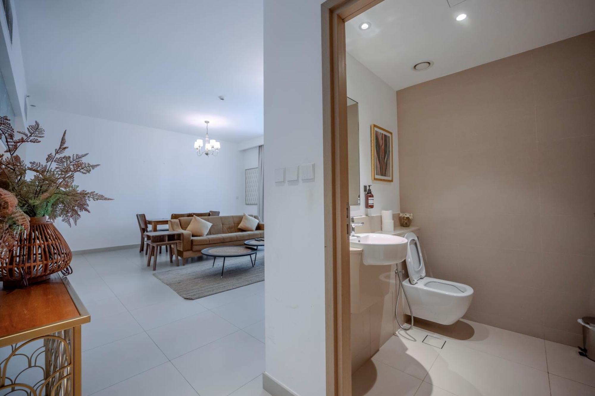 3Br Haven With Burj Views By Magnoliasvhr Aparthotel Dubai Exterior foto